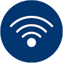 Een wifi pictogram. 